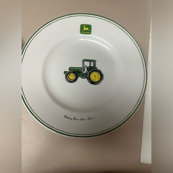 JOHN DEERE LICENSED GIBSON DINNER PLATE - Picture 1 of 4